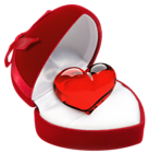 Heart in Jewelry Box PNG Clipart Picture