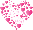 Love Heart PNG Transparent Clip Art