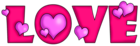 Love Pink PNG Picture
