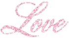 Pink Mosaic Love PNG Clipart