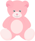 Pink Teddy PNG Clipart