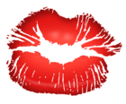 Red Kiss PNG Picture