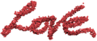 Red Love PNG Picture