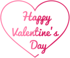 Transparent Happy Valentine's Day PNG Image