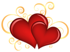 Transparent Hearts PNG Picture