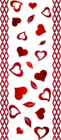 Valentine's Day Border Transparent PNG Clip Art Image