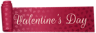 Valentine's Day Decoration PNG Clip Art Image