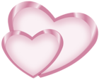 Valentine Soft Pink Hearts PNG Clipart