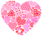 Valentines Day Heart of Hearts PNG Clipart Picture