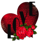 Transparent Heart with Roses and Love PNG Picture | Gallery ...