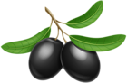 Black Olives Transparent PNG Clip Art Image