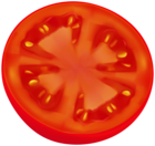 Circle Sliced Tomato PNG Clip Art Image