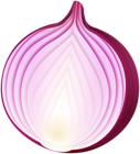 Red Onion Half PNG Clipart