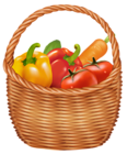 Vegetables Basket PNG Clipart Picture