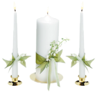 White Candles Clipart