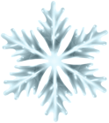 Crystal Snowflake PNG Transparent Clipart