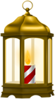 Lantern with Candle PNG Clipart with Candle