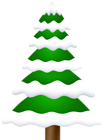Large Winter Tree Snowy PNG Clipart