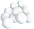 Pile of Snowballs PNG Image