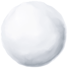 Snowball PNG Clipart Image