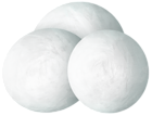 Snowballs PNG Image