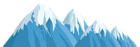 Snowy Mountain Transparent PNG Clipart