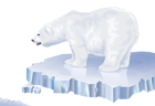 White Bear Transparent PNG Clip Art Image