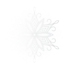 White Snowflake PNG Clip-Art Image