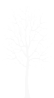 White Winter Tree Transparent PNG Clip Art