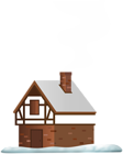 Winter House PNG Clipart