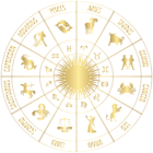 Zodiac Circle Transparent PNG Clip Art Image