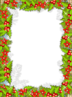 Christmas Mistletoe PNG Photo Frame