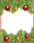 Christmas Transparent PNG Frame