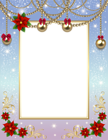 Christmas Transparent PNG Photo Frame
