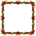 Large Christmas Transparent PNG Photo Frame