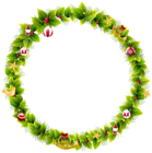 Large Christmas Wreath Photo Frame