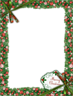 Merry Christmas Green PNG Photo Frame