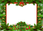 Merry Christmas Transparent PNG Photo Frame