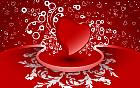 Red Valentines Heart Wallpaper