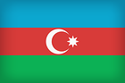 Azerbaijan Large Flag 