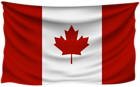 Canada Wrinkled Flag