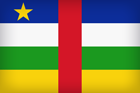 Central African Republic Large Flag
