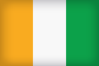 Cote d'Ivoire Large Flag