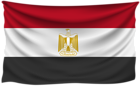 Egypt Wrinkled Flag
