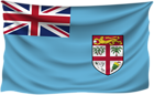 Fiji Wrinkled Flag
