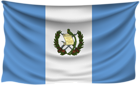 Guatemala Wrinkled Flag