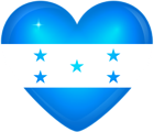 Honduras Large Heart Flag