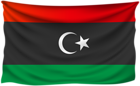 Libya Wrinkled Flag