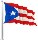 Puerto Rico Waving Flag Png Image 