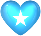 Somalia Large Heart Flag